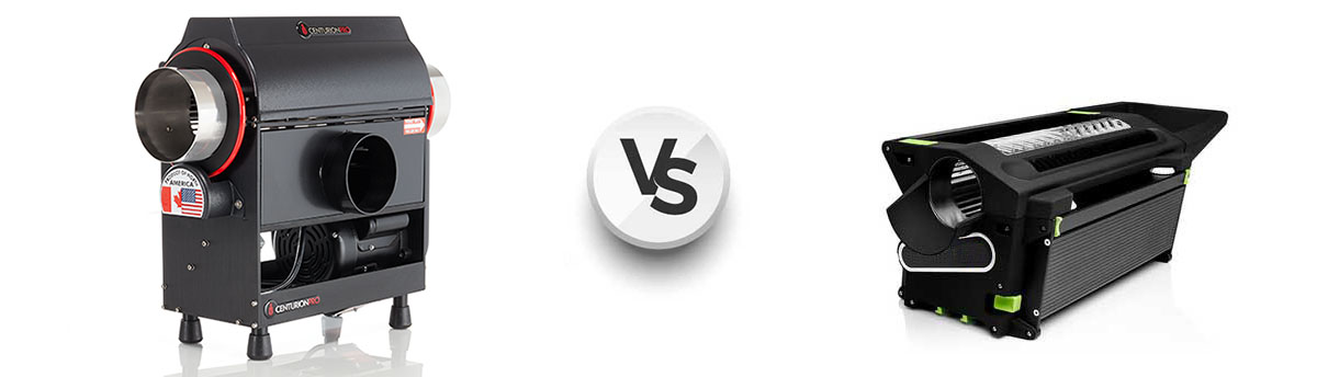 Twister T6 Trimmer vs CenturionPro TableTop